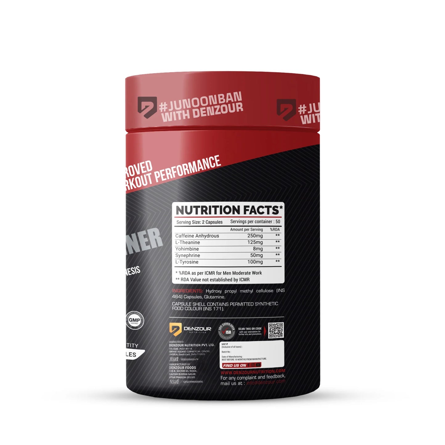 Denzour Nutrition Fat Burner