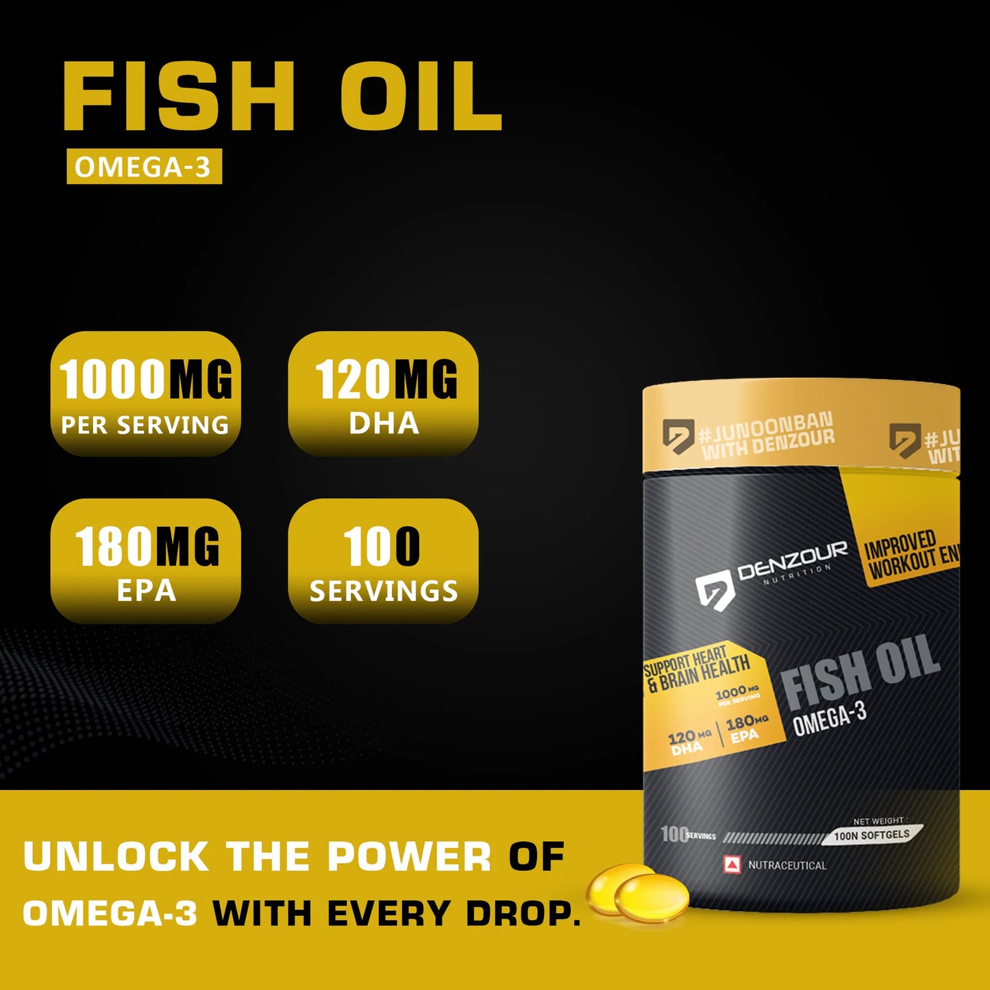 Denzour Nutrition Fish Oil