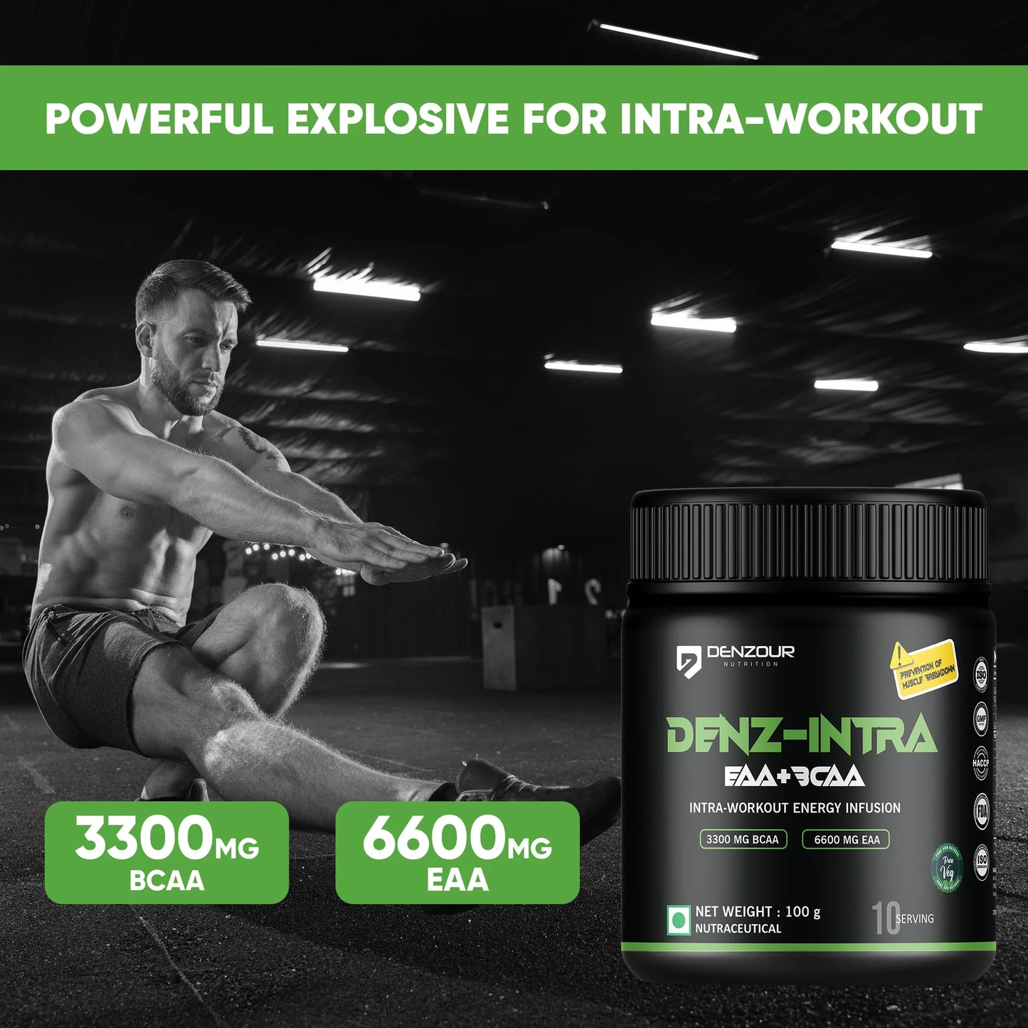 Denzour Nutrition Denziso EAA + BCAA