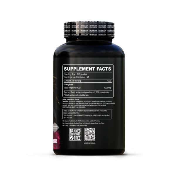 Myofalcon Nutrition L-Arginine