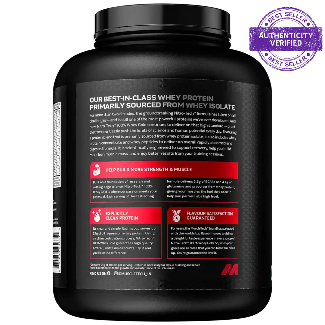 Muscletech™ Nitro-Tech™ 100% Whey Gold