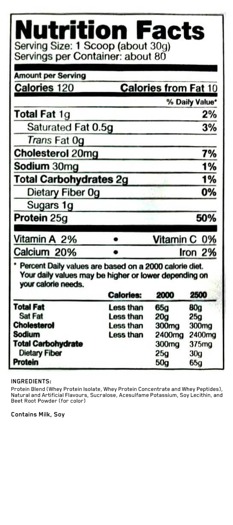 Ultimate Nutrition Prostar Whey