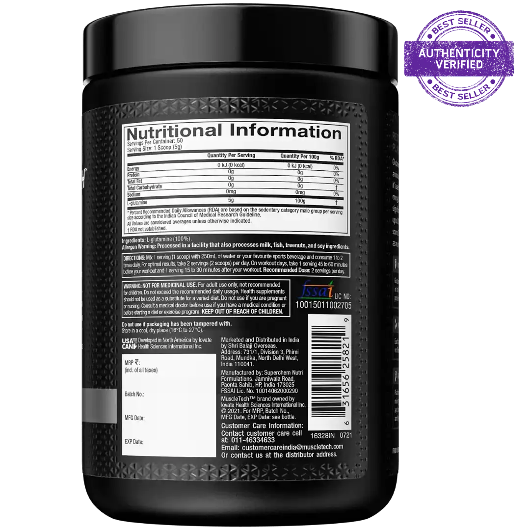 Muscletech™ Platinum 100% Glutamine