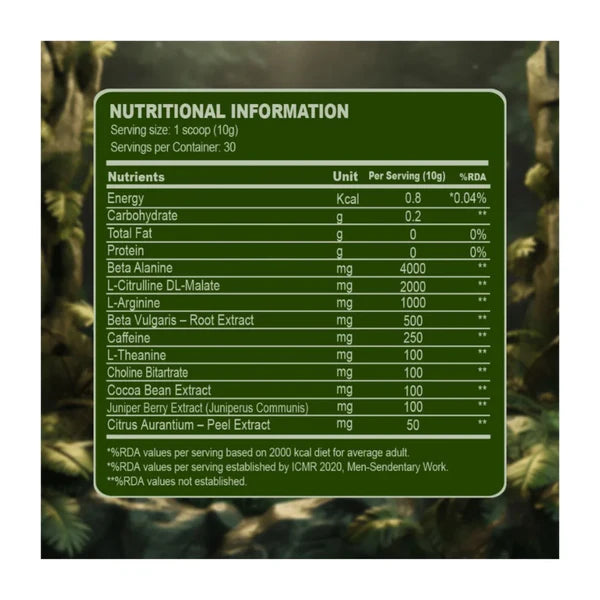 Absolute Nutrition’s Junglee Preworkout