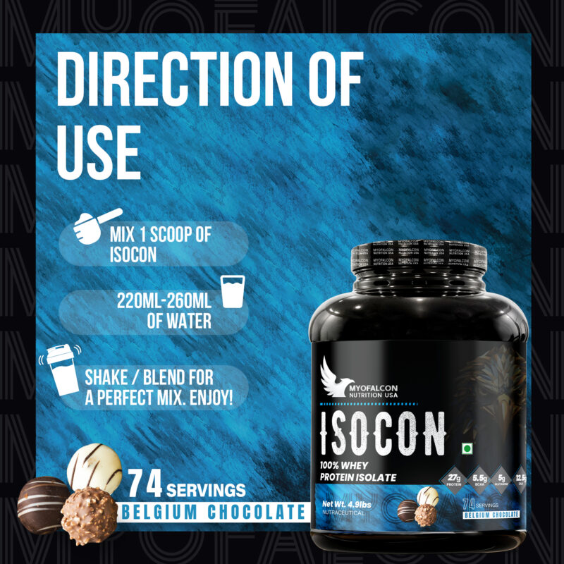 Myofalcon Nutrition Whey Protein Isolate