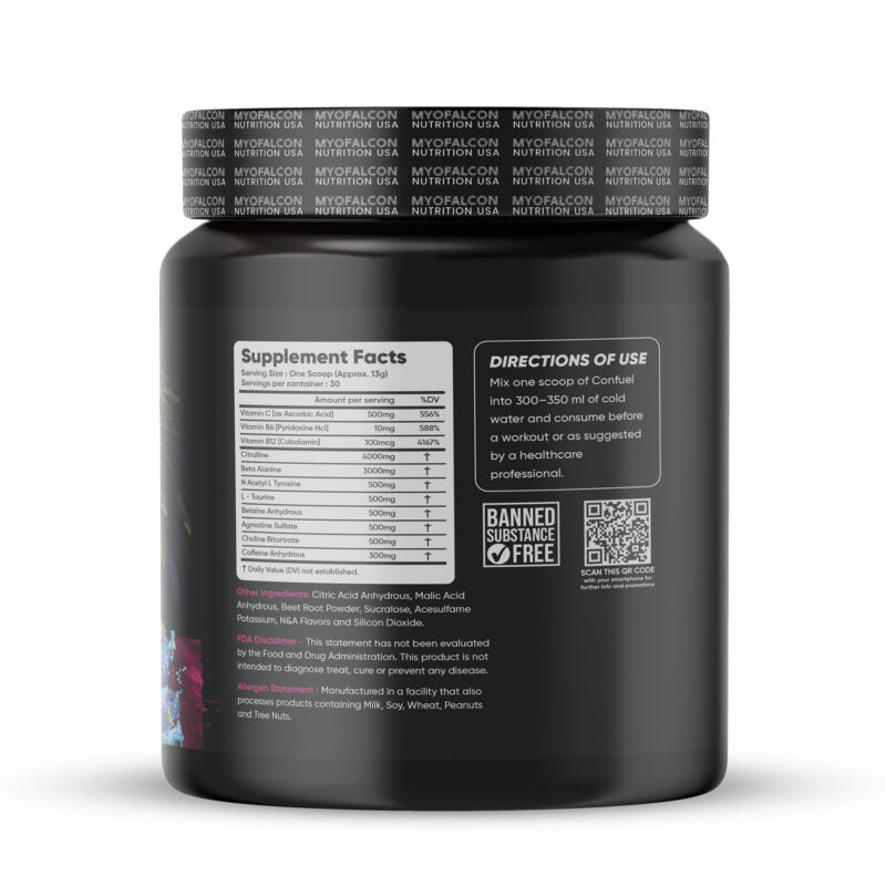 Myofalcon Nutrition Pre-Workout