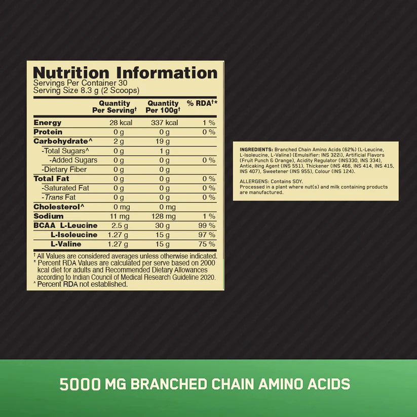 Optimum Nutrition BCAA