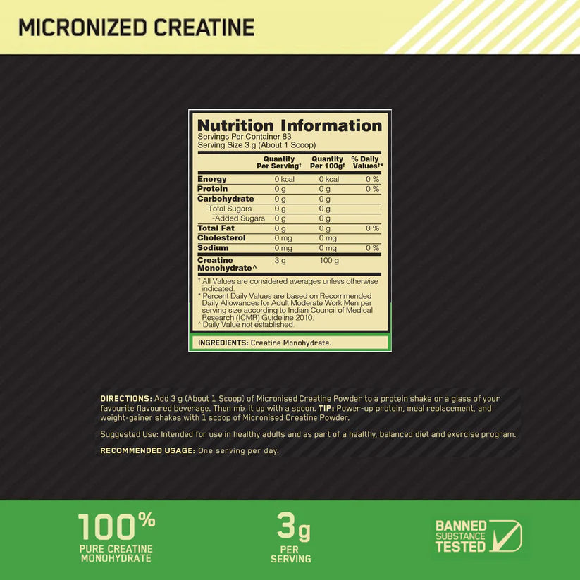 Optimum Nutrition Creatine
