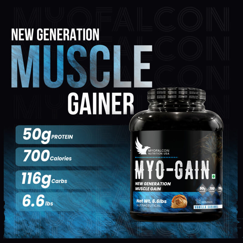 Myofalcon Nutrition Myo-Gain Mass Gainer