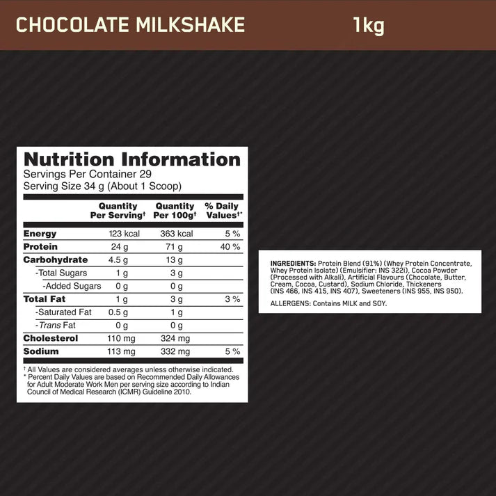 Optimum Nutrition Performance Whey