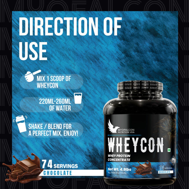 Myofalcon Nutrition Whey Protein Concentrate