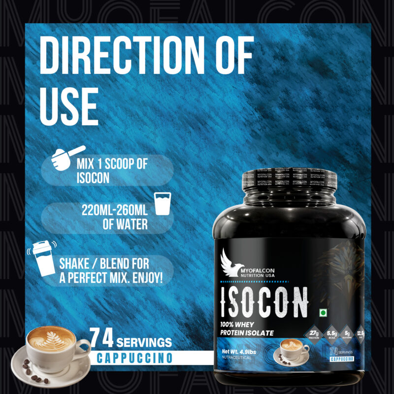 Myofalcon Nutrition Whey Protein Isolate