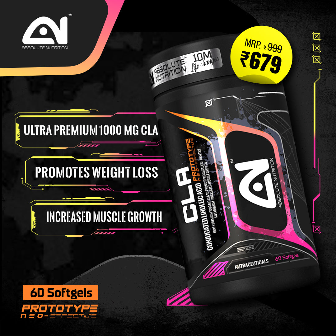Absolute Nutrition CLA Weight Loss – 60 Veg Capsules