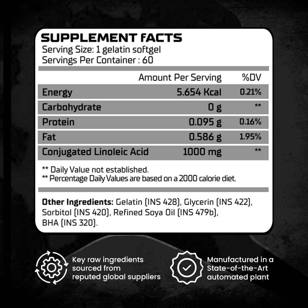 Absolute Nutrition CLA Weight Loss – 60 Veg Capsules