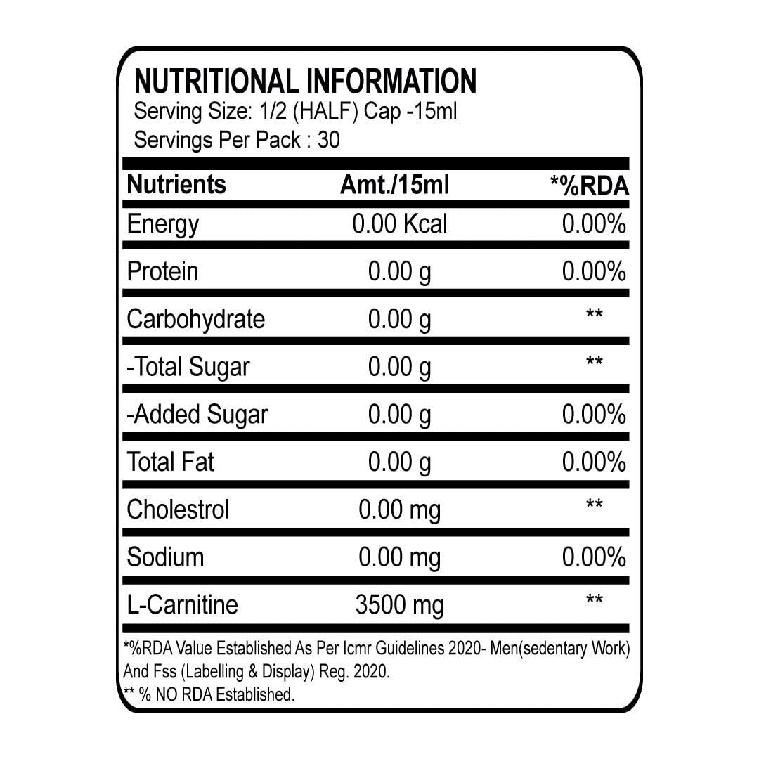 Absolute Nutrition’s Alpha Carni Ripped L-Carnitine(100%)