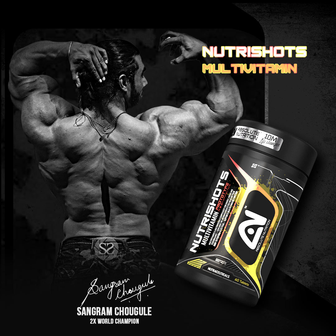 Absolute Nutrition Nutrishots Multivitamin – 60 Veg Tablets