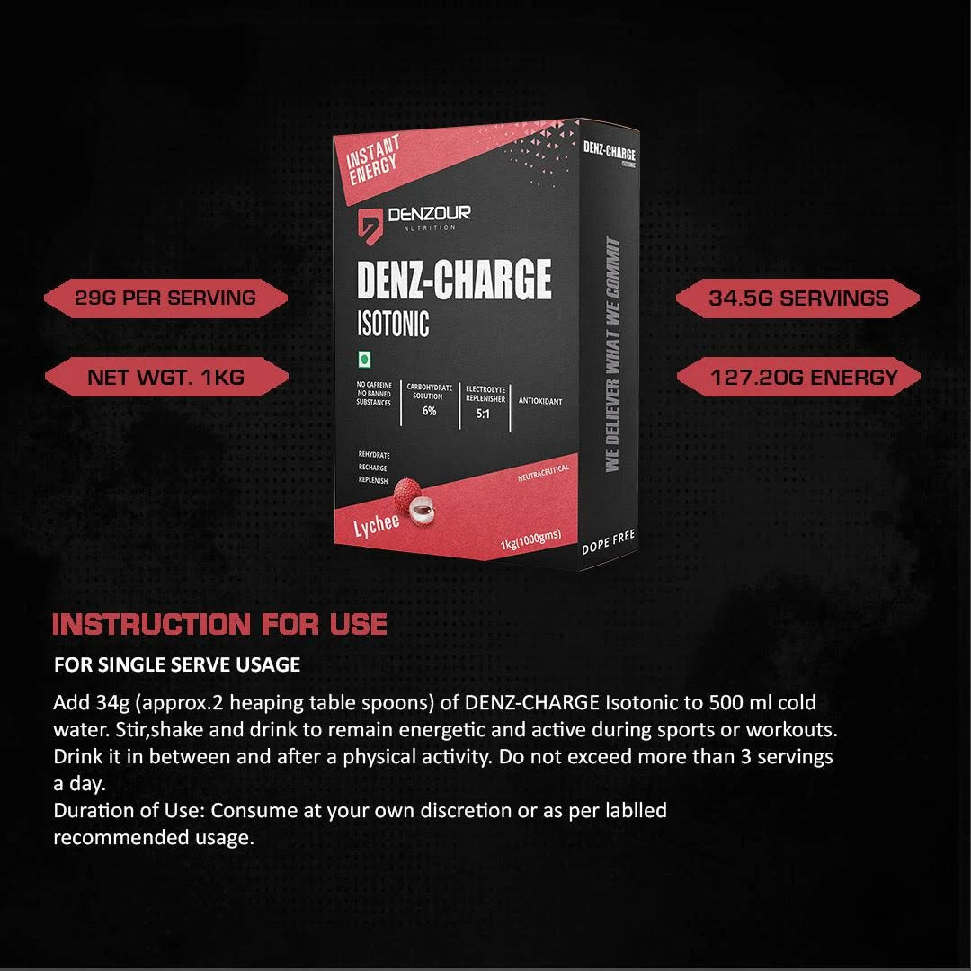 Denzour Nutrition Denz-Charge Isotonic