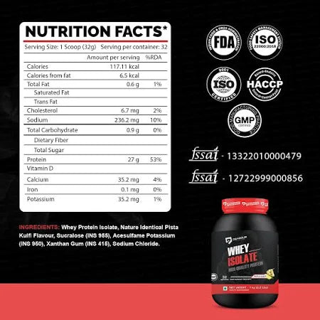 Denzour Nutrition Whey Isolate