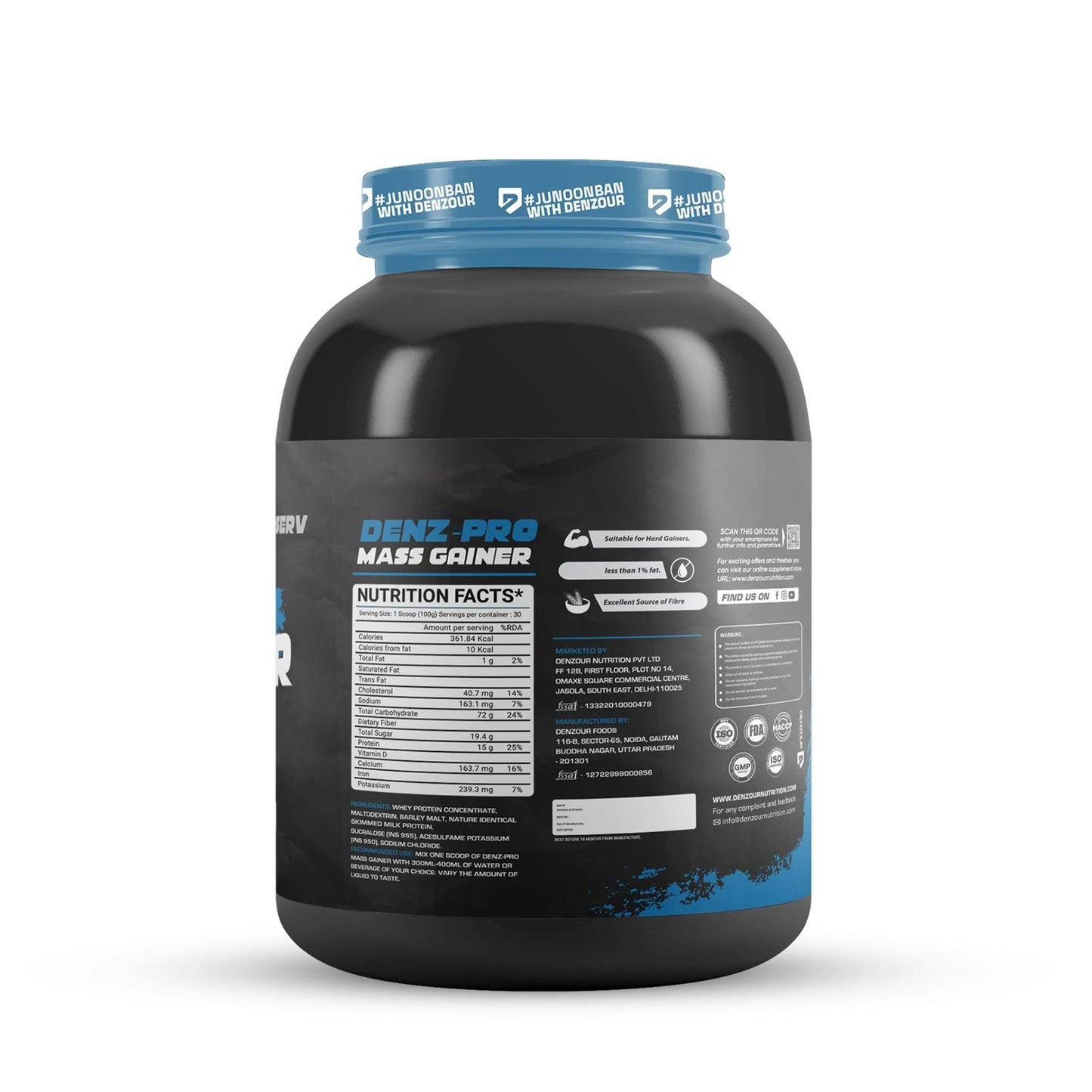 Denzour Nutrition Denz-Pro Mass Gainer