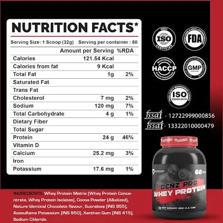 Denzour Nutrition Denz-Pro Whey Protein Powder