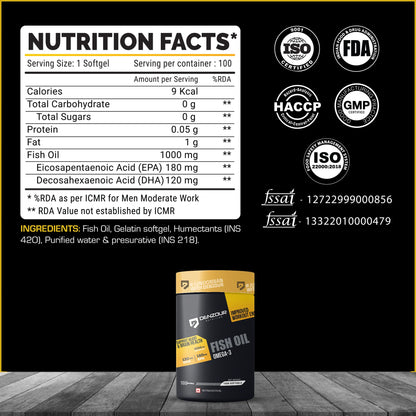 Denzour Nutrition Fish Oil