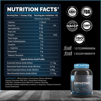 Denzour Nutrition Denziso Whey Matrix