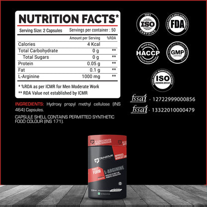 Denzour Nutrition L-Arginine