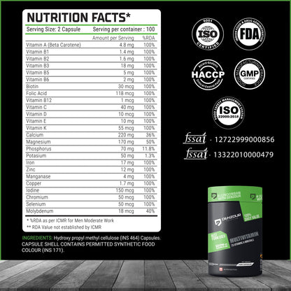 Denzour Nutrition Multivitamin