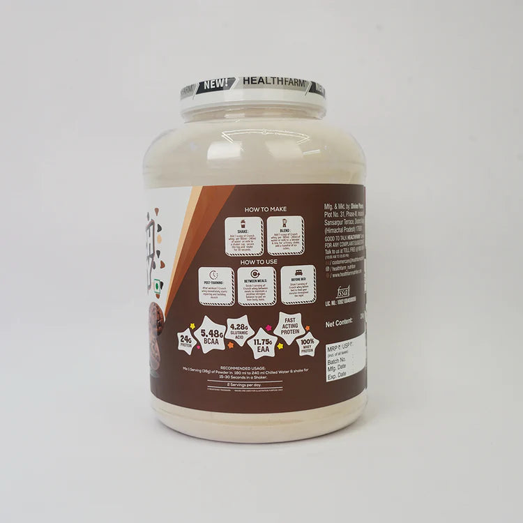 HealthFarm Nutrition Crunch Whey