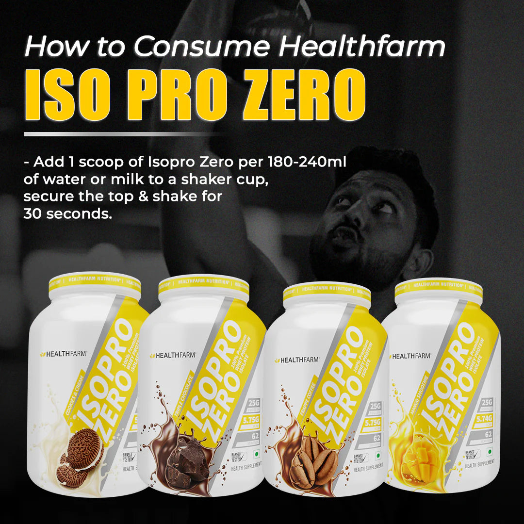 HealthFarm Nutrition ISO Pro Zero