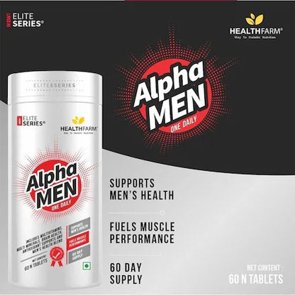 HealthFarm Nutrition AlphaMen Multivitamin for Men's