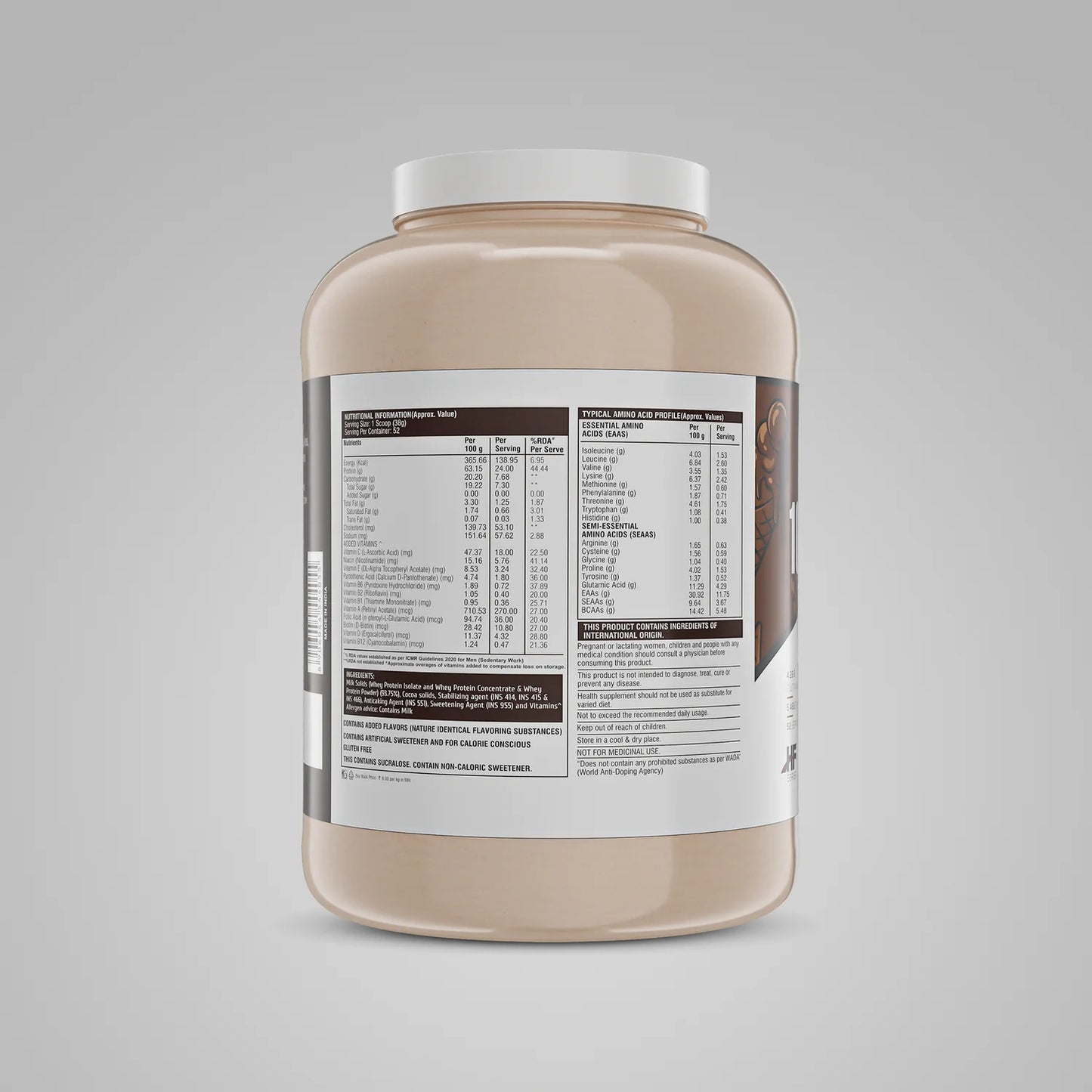 HealthFarm Nutrition Muscelbond 100% Whey ISO Hydro