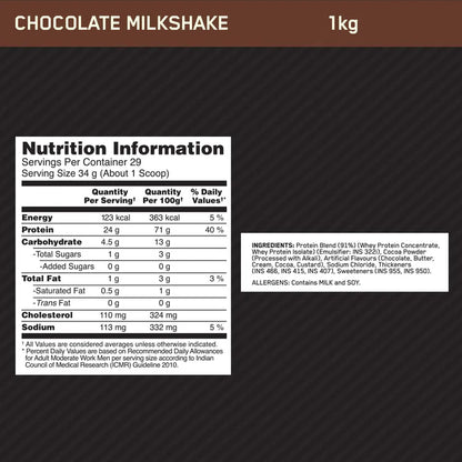 Optimum Nutrition Performance Whey