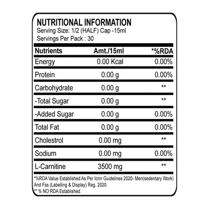Absolute Nutrition’s Alpha Carni Ripped L-Carnitine(100%)