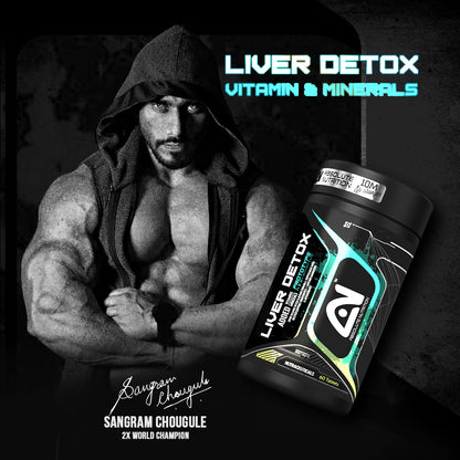 Absolute Nutrition Liver Detox Tablet Revitalize Your Liver Health – 60 Veg Tablets