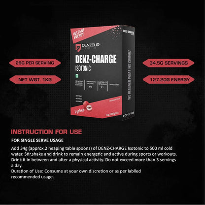 Denzour Nutrition Denz-Charge Isotonic