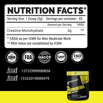 Denzour Nutrition Creatine Monohydrate