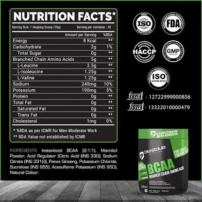 Denzour Nutrition BCAA